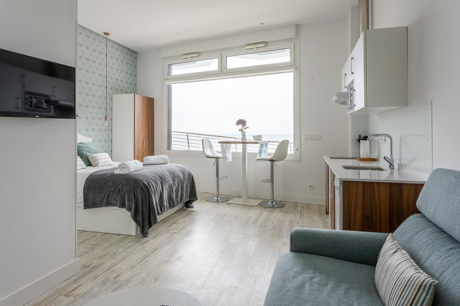 Apartamentos Kresala - Vistas Al Mar Getaria Luaran gambar
